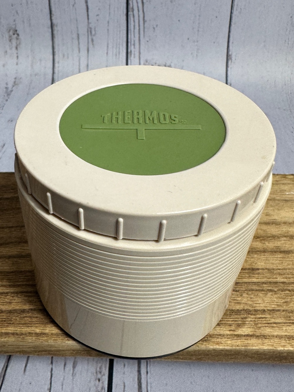 Vintage 1970s Thermos King-Seeley 8oz insulated‎ food jar, Model 1155